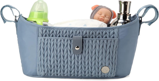 Universal Baby Stroller Organizer,Diaper Caddy Organizer with Adjustable Straps to Fits Nearly Any Strollers