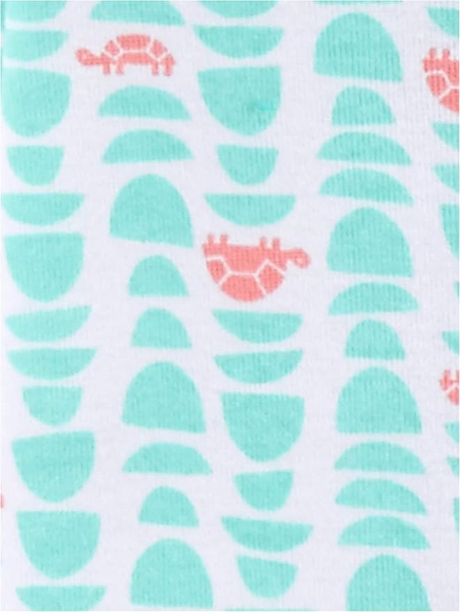 Simple Joys by Carter's Girls' 3-Pack Snug Fit Footed Cotton Pajamas