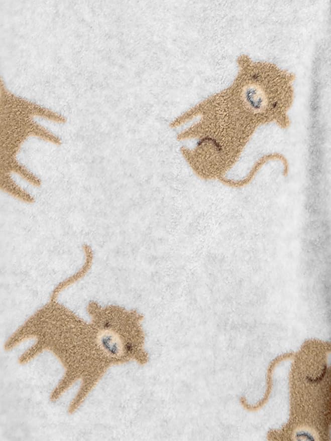 Simple Joys by Carter's unisex-baby 2-pack Neutral Fleece Footed Sleep and Play