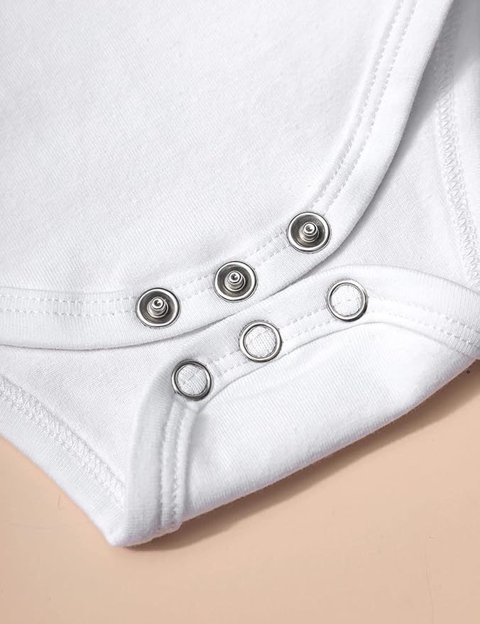 Infant Newborn Baby Girl Clothes Baby Girl Outfits For All Seasons Long Sleeve Snap Romper Pant Sets With Headband