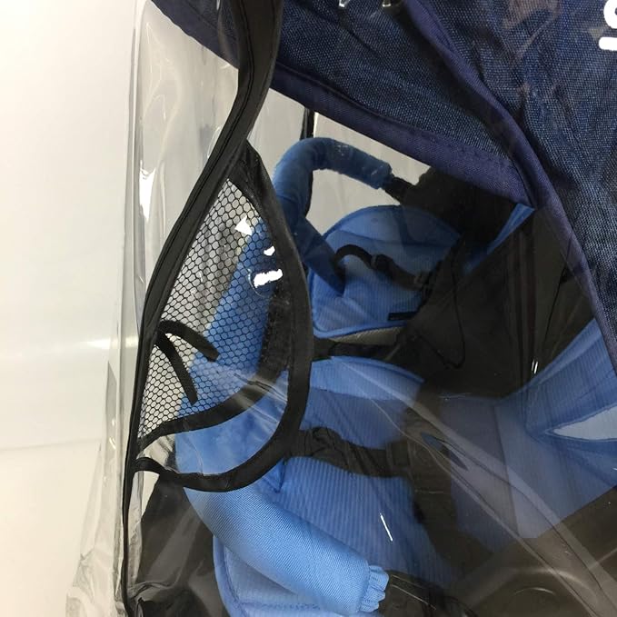 Stroller Rain Cover,Universal Rain Cover for Side by Side Baby Stroller, Double Stroller Cover for Rain and Wind,Baby Outdoor Activities Accessories.
