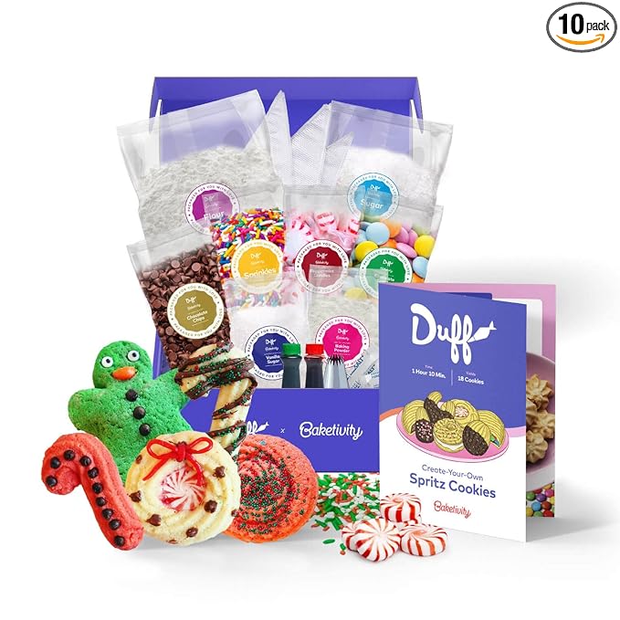 Duff Goldman DIY Kids Baking Kit by Baketivity (Spritz Cookies)