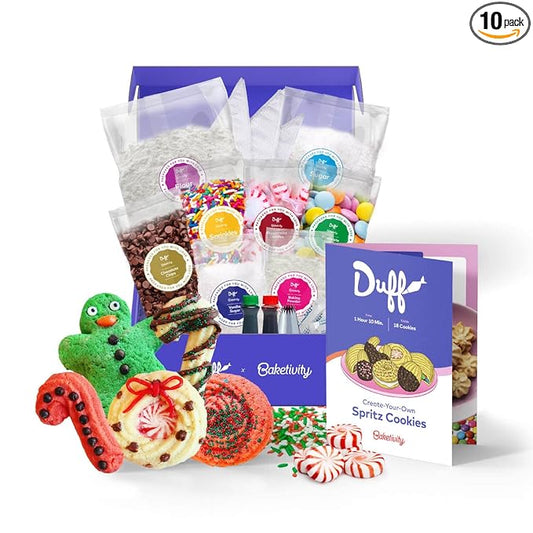 Duff Goldman DIY Kids Baking Kit by Baketivity (Spritz Cookies)