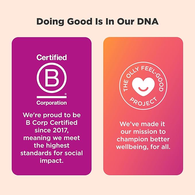 OLLY Focus Buddies L’OLLY Pops, Cognizin, Vitamins B6 and B12, Omega-3 ALA, Supports Focused Attention and Healthy Brain Function,* Kids 4+ Dietary Supplement, Watermelon Strawberry Flavored, 25 Count