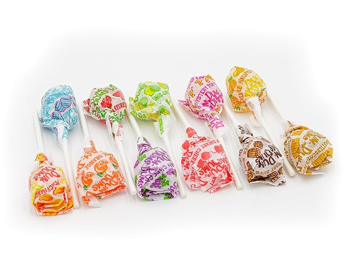 Lollipops Bulk 3 lb – Original Mix Suckers Hard Candy, Gluten Free Candies, Assorted Flavors, Individually Wrapped Pops (186 Pieces)