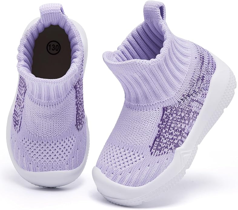 MORENDL Toddler Sock Shoes Baby Walking Shoes Infant Slippers Boys & Girls Non-Slip Sneakers