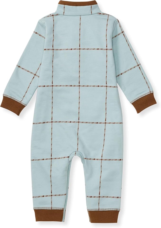 Burt's Bees Baby Boys' 100% Organic One-Piece Long Sleeve Coverall