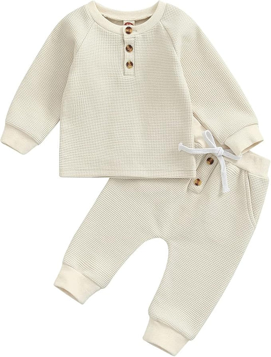 CIYCUIT Toddler Baby Boy Clothes Long Sleeve Sweatshirt Pants Set Fall Winter Outfits