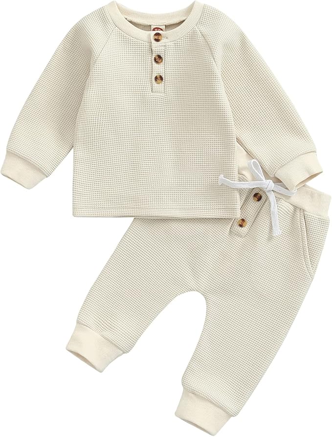 CIYCUIT Toddler Baby Boy Clothes Long Sleeve Sweatshirt Pants Set Fall Winter Outfits