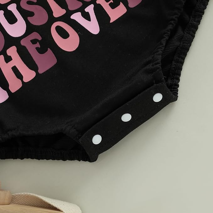 Kupretty Baby Boy Girl Sweatshirt Romper Cute Winter Fall Clothes Siblings Crew Neck Long Sleeve Bubble Infant Bodysuit