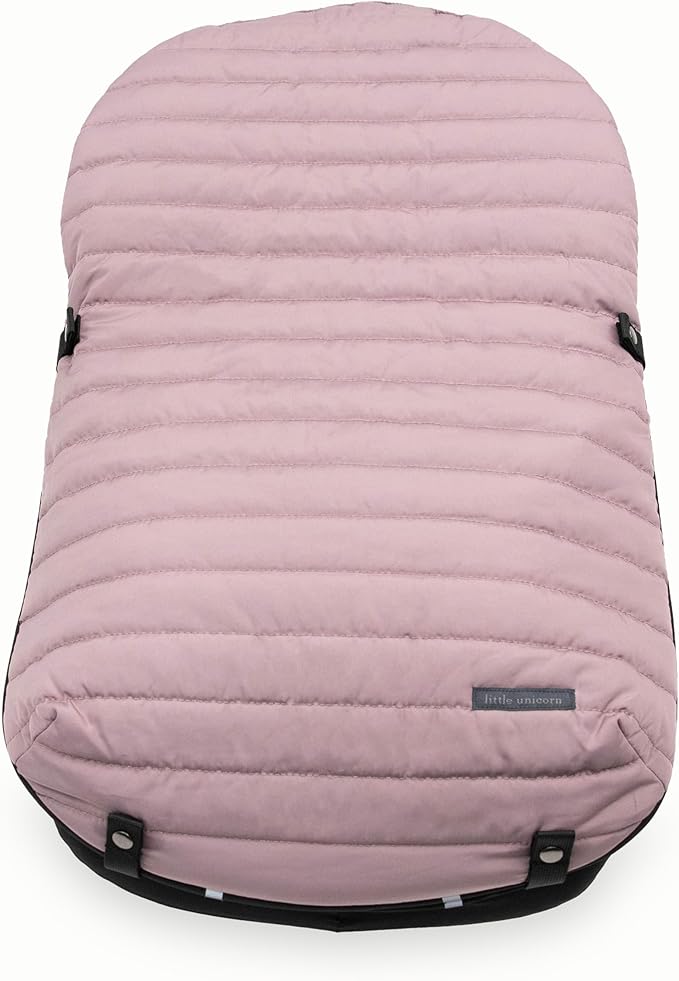 Little Unicorn Infant Car Seat Footmuff – Weather-Resistant Baby Bunting Bag with Magnetic Closure, Non-Slip Backing & Open Harness Design – Universal Fit Winter Cover for Baby Car Seat & Stroller