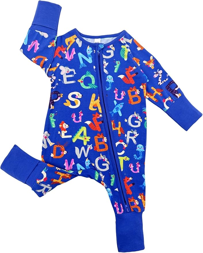 Bow Dream Bamboo Rayon Baby Pajamas Infant Sleepers Newborn Girl Boy Clothes Rompers Jumpsuit Outfit