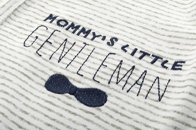 Baby Boys Girls Footies One-Piece Romper Long-Sleeve Jumsuit Cotton Newborn Clothes Set 4-Pack, Baby Pajamas