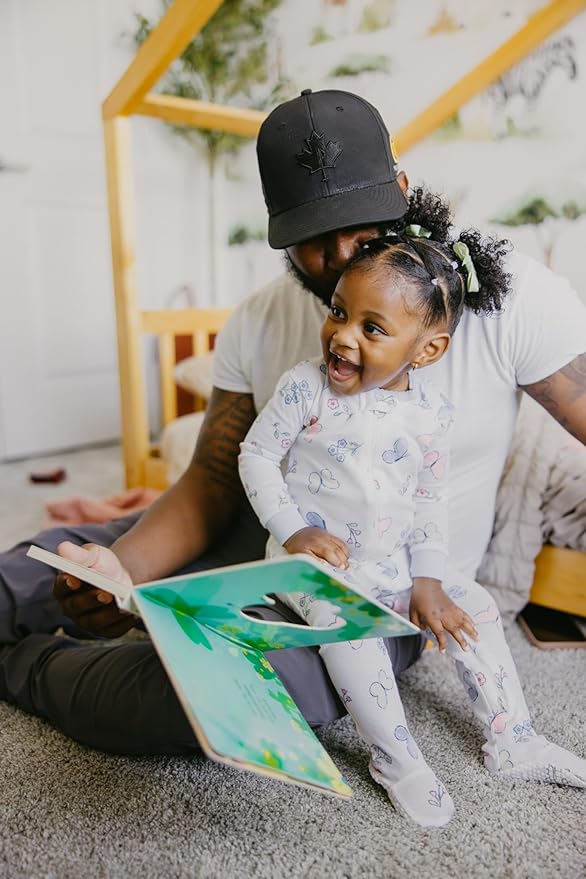 Gerber Baby Girls' 2-Pack Footed Pajamas