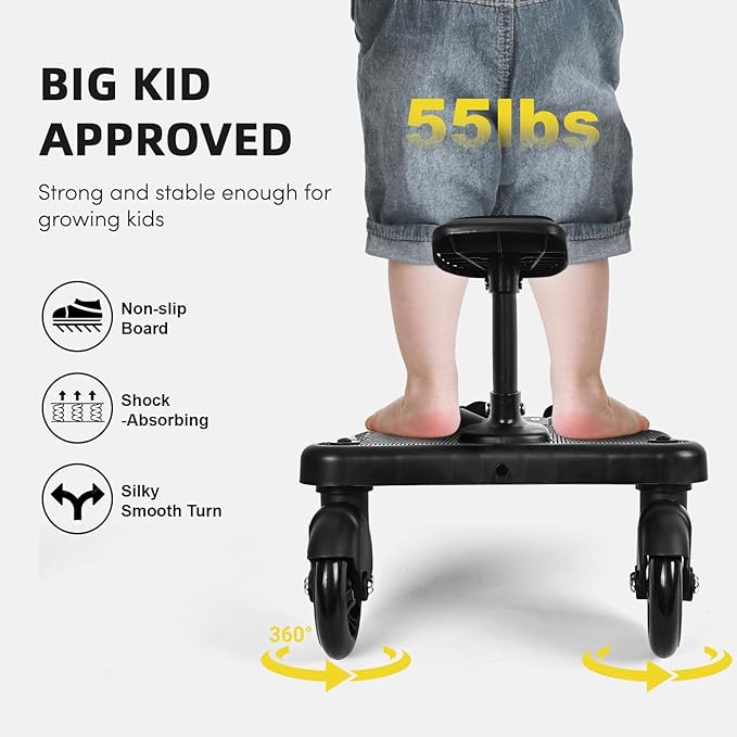 Universal Stroller Board, Attachment for Toddler to Ride