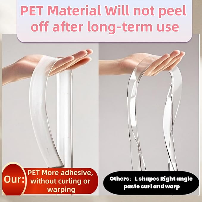 Clear Edge Protector, 2in Width x9.84ft Length(5cmx3m) Self-Adhesive Table Edge Guard,Sharp Edge Wrap Cover Tape，Furniture Corner Protectors