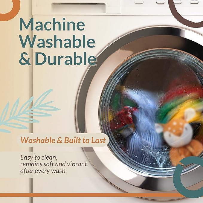 Baby Lovey Security Blanket Newborn - Plush Stuffed Animal with Pacifier Holder, Gender Neutral Baby Gift, Cozy Blanket for Boy & Girl Minky Dot