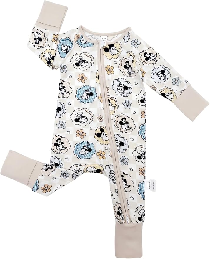 Bow Dream Bamboo Rayon Baby Pajamas Infant Sleepers Newborn Girl Boy Clothes Rompers Jumpsuit Outfit