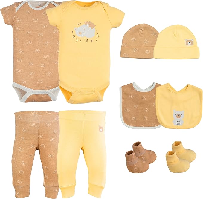 Baby Girl Clothes – 100% Cotton, Soft & Breathable Newborn Essentials and Gifts, Fits 3 to 6 Months