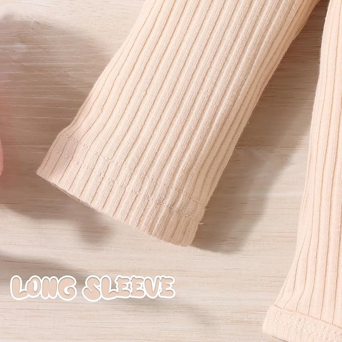 GDTOGRT Baby Girl Clothes Newborn Infant Outfits Ruffle Romper+ Floral Pants + Cute Headband Sets for Girls