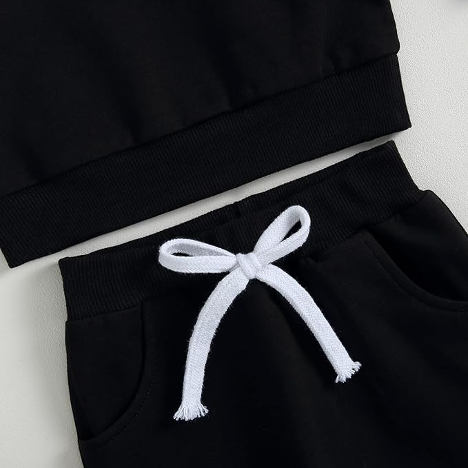 CIYCUIT Toddler Baby Boy Clothes Long Sleeve Sweatshirt Pants Set Fall Winter Outfits