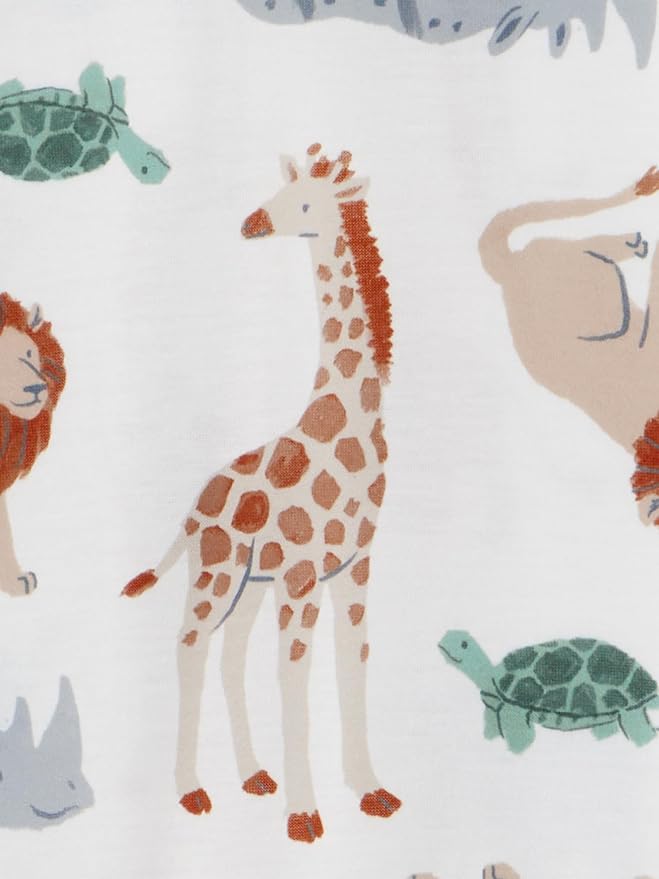 Simple Joys by Carter's Toddlers and Baby Boys' Loose-Fit Flame Resistant Fleece Footed Pajamas, Pack of 3