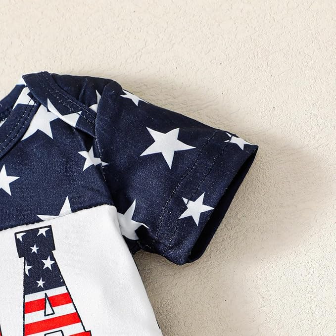 SUNNY PIGGY Baby Boy Clothes Newborn Infant Boys Outfits Romper Hat Pants 3PC Set 0-3 3-6 6-12 12-18 Month Clothing Gift