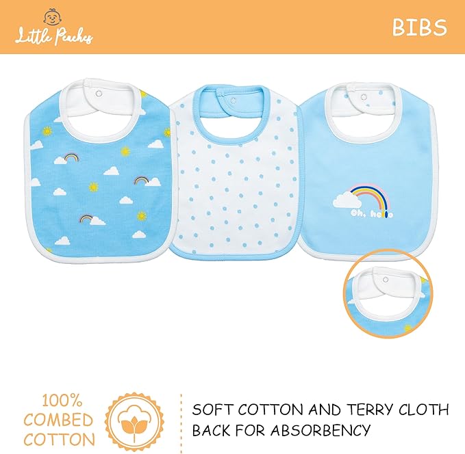 Baby Boy Clothes & Accessories Set – Newborn Essentials Gift – Fits 6 to 9 Months