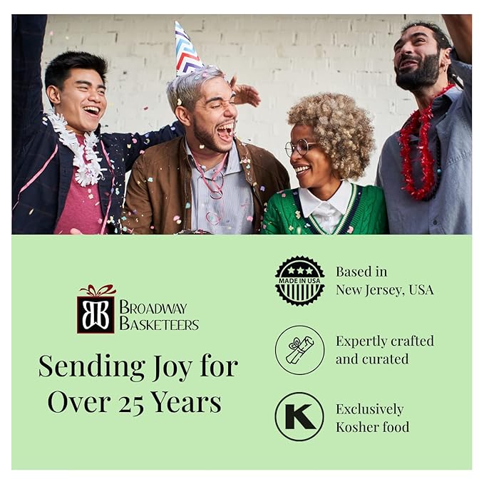 Broadway Basketeers Happy Birthday Chocolate and Sweets Gift Mug Large 16oz. Insulated Gift Mug Includes 3 Piece Set of Metal Straws Birthday gift for Mom Dad Friends