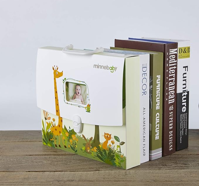 Baby Document Organizer, Baby Briefcase with 9 Folders