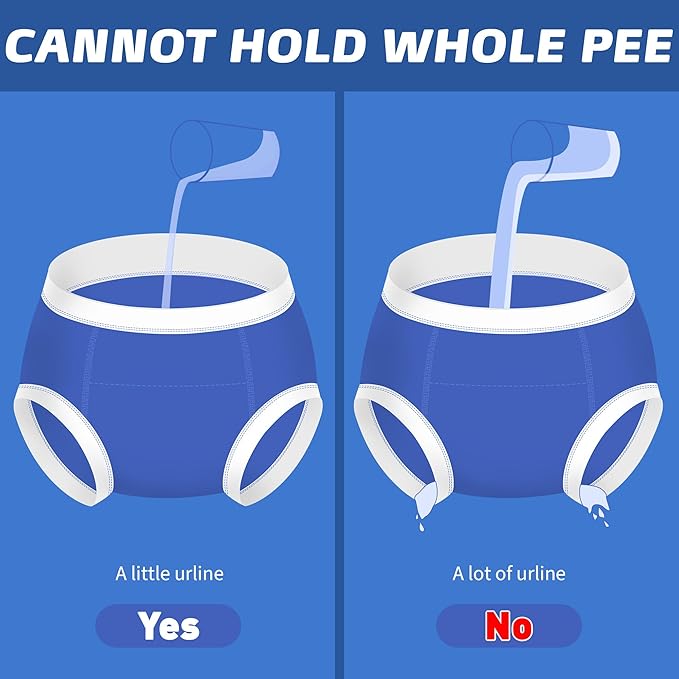 BIG ELEPHANT 10-Pack Baby Potty Training Underwear, Soft 100% Cotton Absorbent Training Pants for Boys & Girls, Ages 12M-10Y