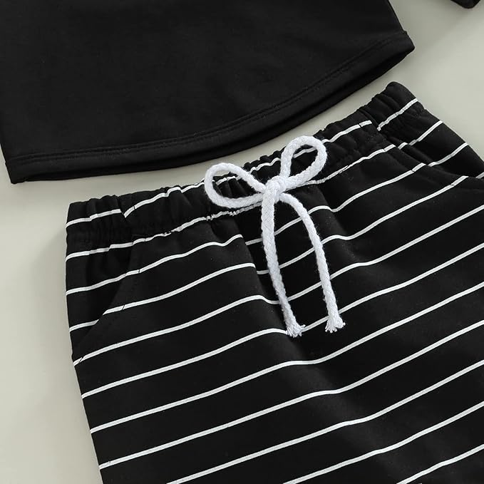 CIYCUIT Toddler Baby Boy Clothes Long Sleeve Sweatshirt Pants Set Fall Winter Outfits