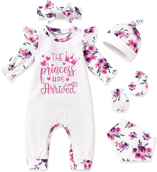 Aalizzwell Newborn Girl Romper