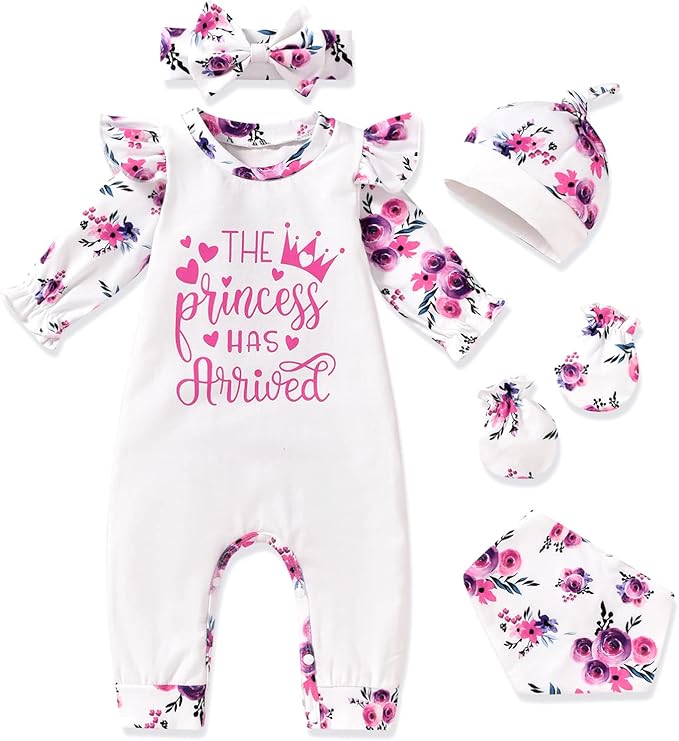 Aalizzwell Newborn Girl Romper