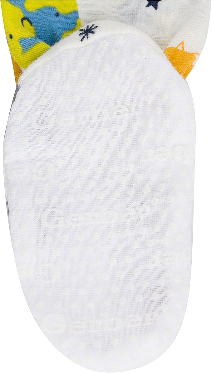 Gerber baby-boys 2-pack Snug Fit Footed Cotton Pajamas