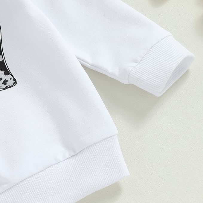 CIYCUIT Toddler Baby Boy Clothes Long Sleeve Sweatshirt Pants Set Fall Winter Outfits