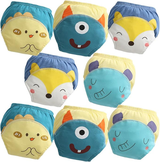 Toddler Potty Training Underwear for Kids, Cotton Reusable Waterproof Potty Training Pants Size 2t,3t,4t,5t,6t