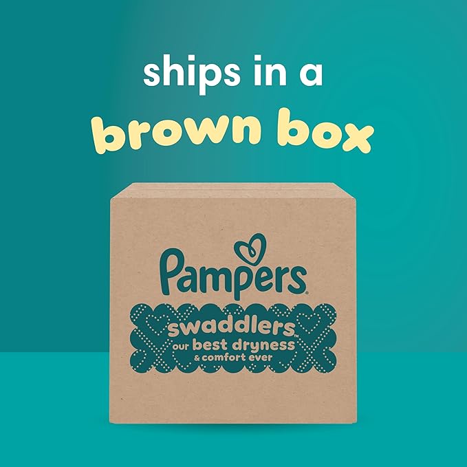 Pampers Baby Diapers - Swaddlers - Size 5, 132 Count, Ultra Absorbent Disposable Infant Diaper