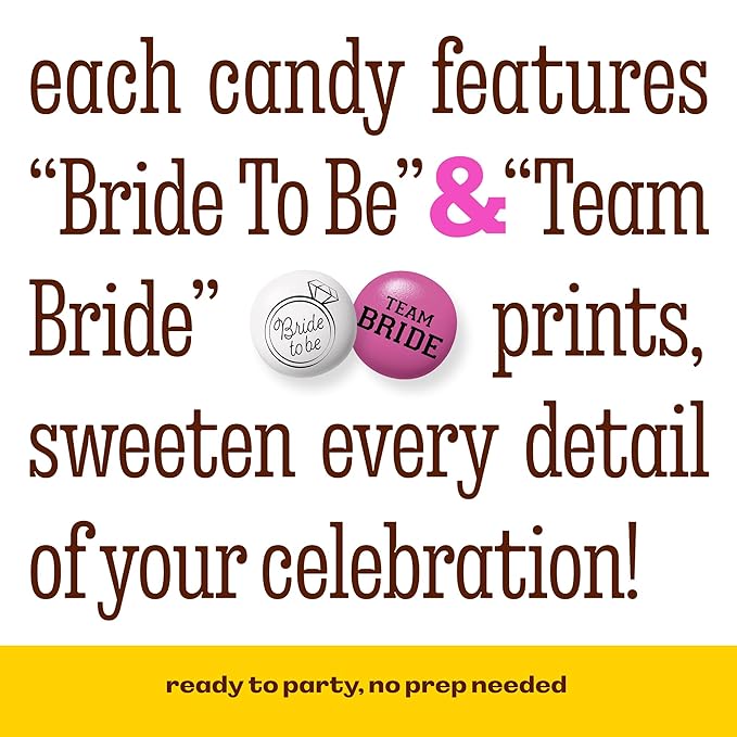 M&M’S World Bachelorette Party M&M’S Chocolate Candy 5 lb Bag – Fun Mix for Bridal Showers, Girls’ Night, Party Favors, Candy Bars, Wedding Weekend Gifts, or Bride-To-Be Decor