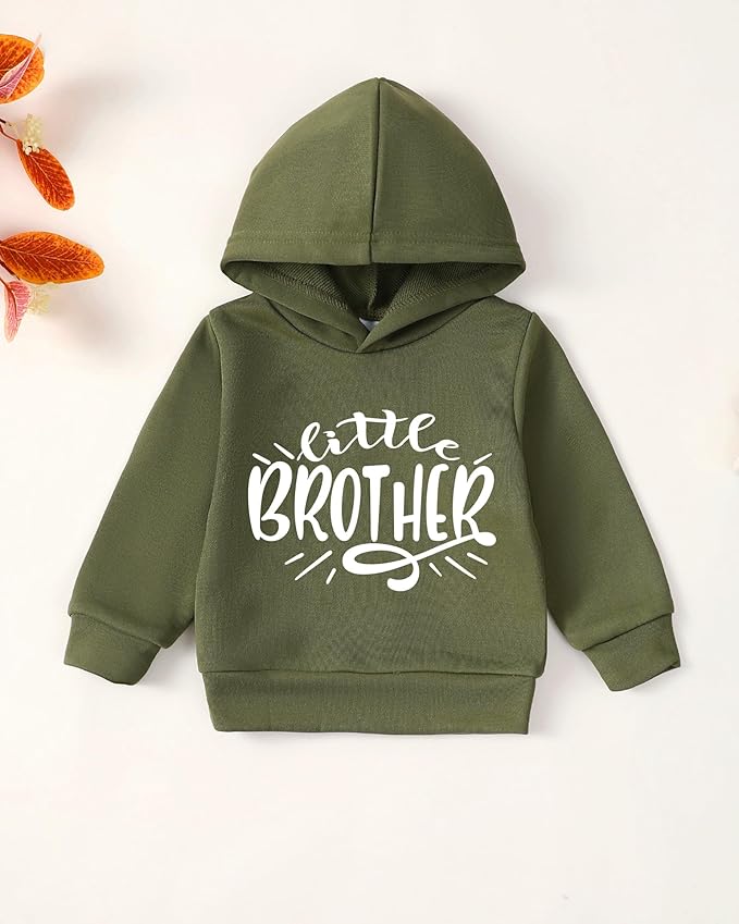 NZRVAWS Baby Boy Clothes Toddler Boy Outfit 2 3 4T 6 12 18 24 Month Fall Winter Hoodie Ripped Jeans Clothing