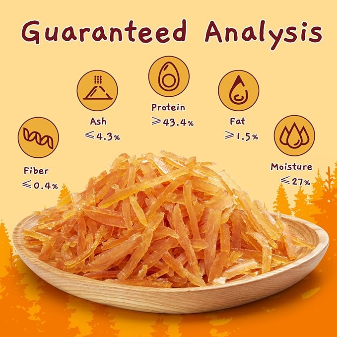 Jungle Calling Soft Training Treats for Small Dog and Cats, Mini Chicken Strips Puppy Training Edible Snacks Easy to Digest, Grain Free