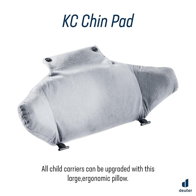 Deuter Kid Comfort Chin Pad Accessory I Chin Rest Attachment for Child Carrier - Grey
