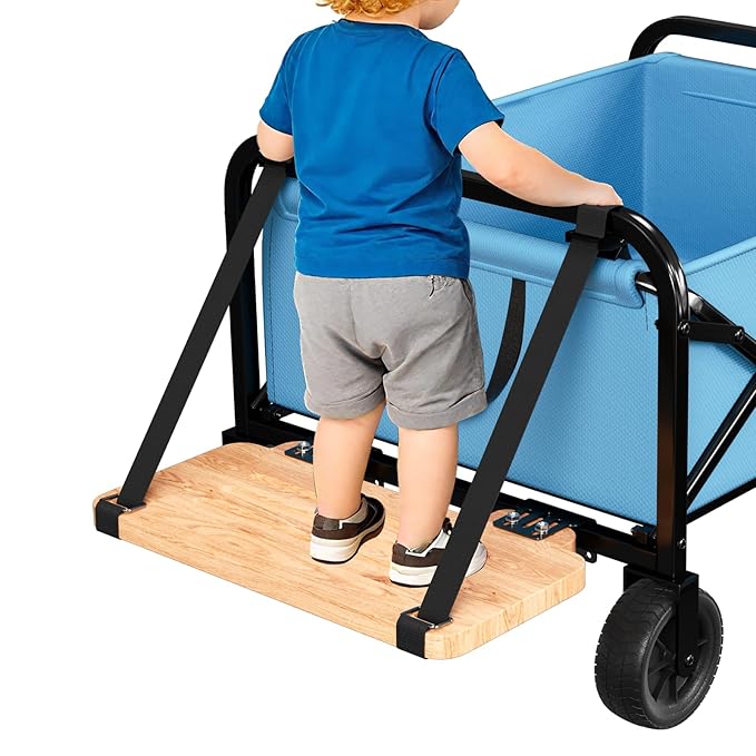 Stroller Wagon Standing Board - Stand Up Attachment with Slip-Resistant Surface for Toddlers Suitable for All 2-Seat & 4-Seater Wagon Strolle Accessories (Style 2)