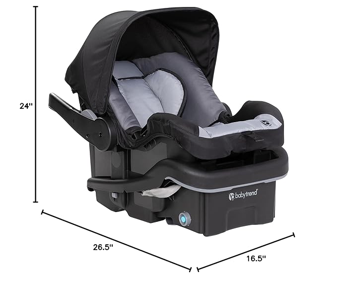 Baby Trend EZ-Lift Plus Infant Car Seat, Dash Black