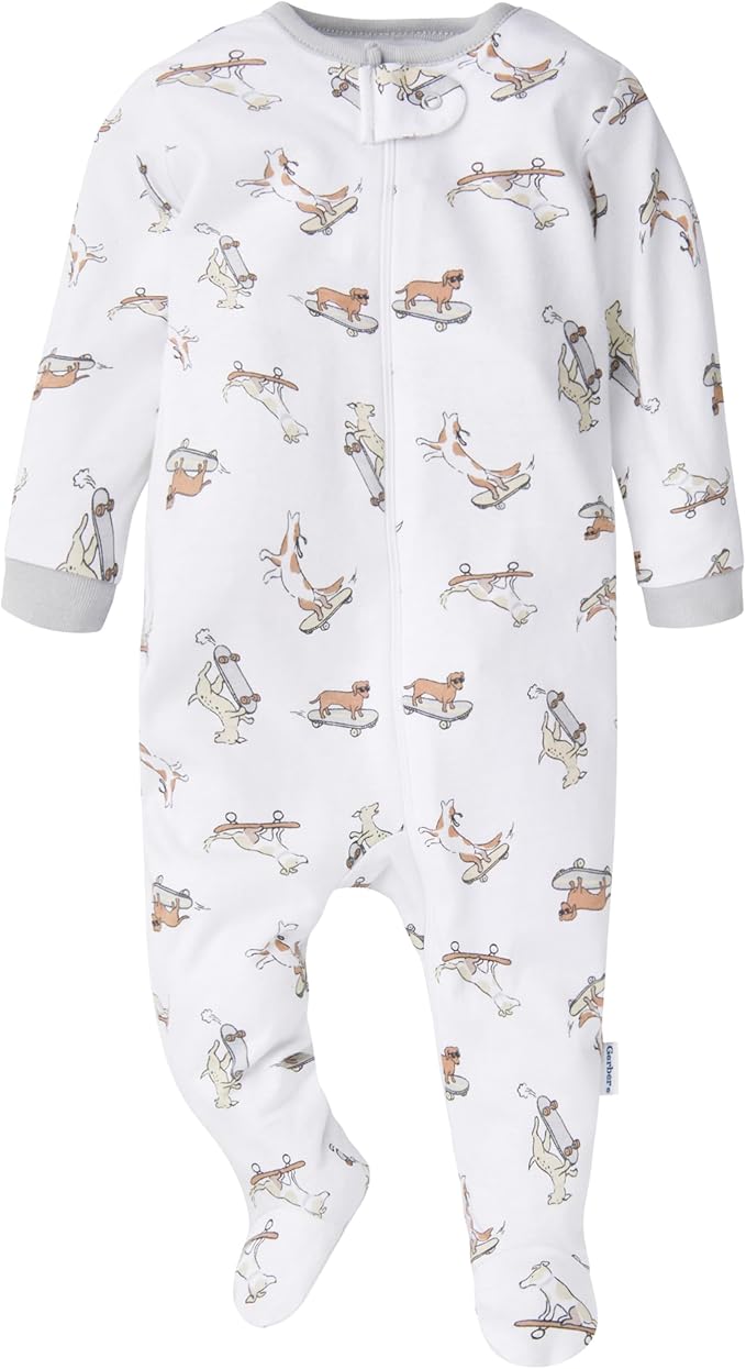 Gerber Baby Boys 4 Pack Sleep 'N Play Footie