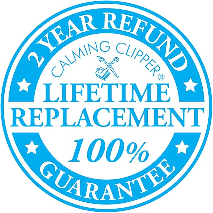 CALMING CLIPPER® - The Silent, Gentle Haircutting Kit for Children with Autism and Sensory Sensitivity - Includes Barber Cape (20pcs Left Handed)