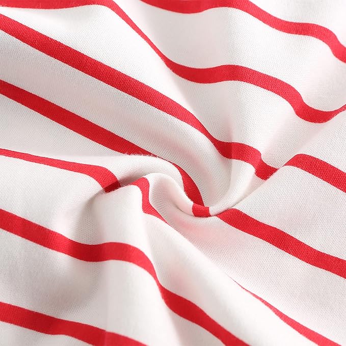 Baby Boys Girls Footies One-Piece Romper Long-Sleeve Jumsuit Cotton Newborn Clothes Set 4-Pack, Baby Pajamas