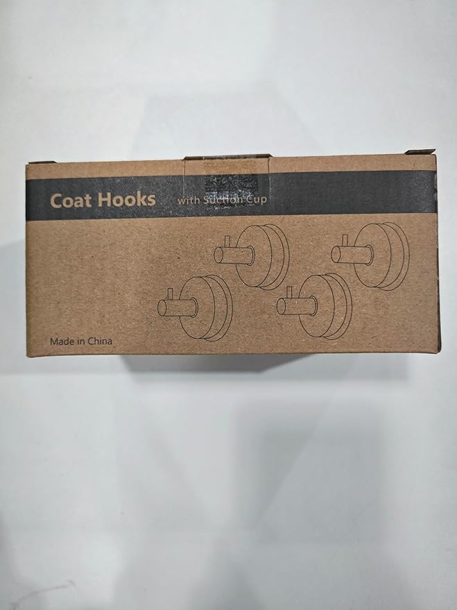 JOMOLA Suction Cup Shower Hooks for Hanging Towel Suction Hook for Inside Shower Stainless Steel Coat Hooks Wall Mounted Kitchen Utensil Stainless Steel, Brushed Gold, 4PCS