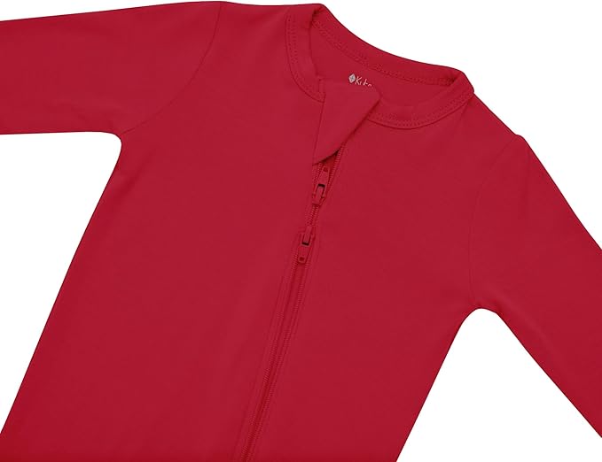 KYTE BABY Unisex Zipper Closure Footies, Rayon Made From Bamboo, 0-24 Months