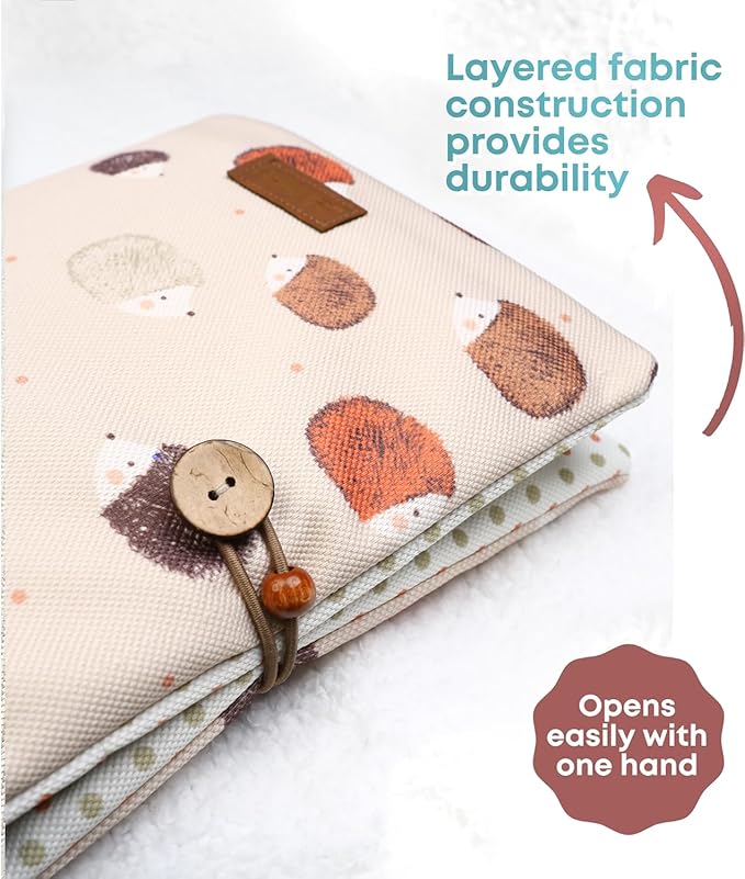 HAMUR Baby Diaper Bag Organizer – Travel-Friendly, Compact & Foldable | Stroller Pouch for Newborn Essentials – Must-Have for Boys & Girls (URchin)